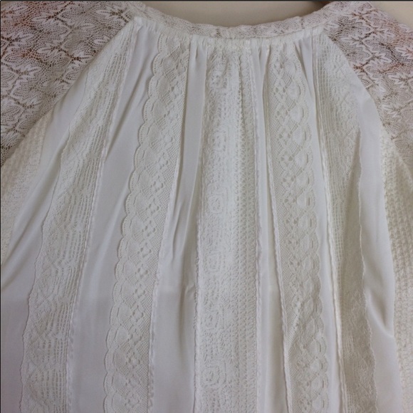 Anthropologie One September Soft Lace Blouse - Picture 6 of 6